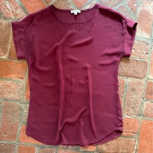Zenna Outfitters Cranberry Blouse